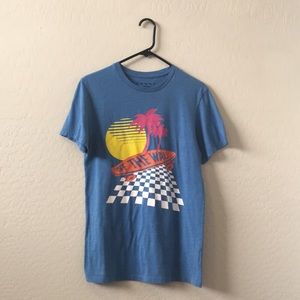 Blue Vans Tee